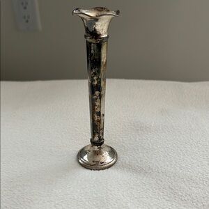 Vintage B & M Sterling Silver 2860 Weighted Bud Vase